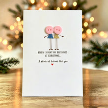 Load image into Gallery viewer, When I Count My Blessings Christmas Card