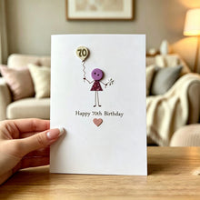Load image into Gallery viewer, Happy 70th Birthday Card