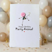 Load image into Gallery viewer, Happy Birthday Party Animal Card