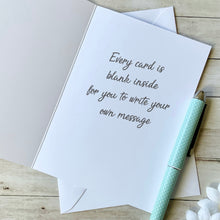 Load image into Gallery viewer, New Baby Girl - Personalised Card