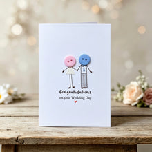 Load image into Gallery viewer, Congratulations on your Wedding Day Card