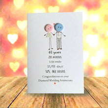 Load image into Gallery viewer, 60 Years  Anniversary Card