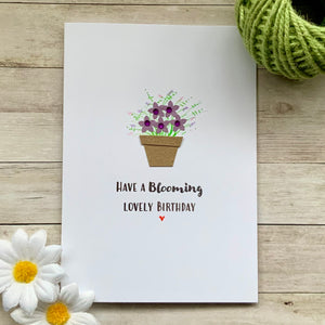 Floral Birthday Bundle Pack of Four Cards