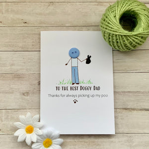 To The Best Doggy Dad - Personalised