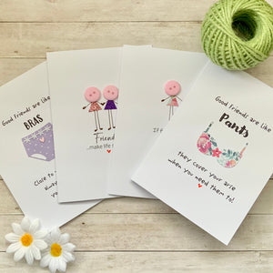 Friends Bundle Pack of Four Cards