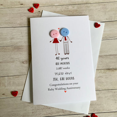 40 Years -  Personalised