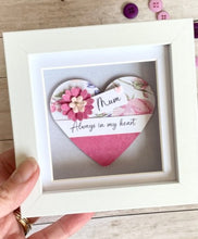 Load image into Gallery viewer, Mum Always In My Heart Mini Frame