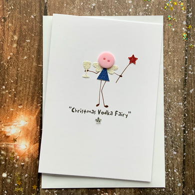 Christmas Vodka Fairy - Personalised