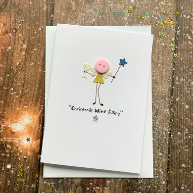 Christmas Wine Fairy - Personalised