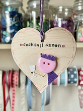 Load image into Gallery viewer, Cocktail Queen Heart