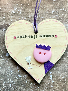 Cocktail Queen Heart
