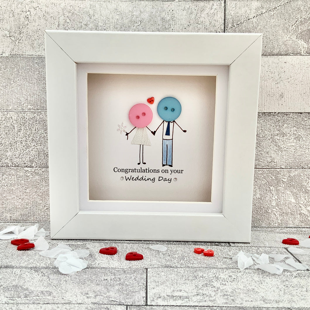 Congratulations On Your Wedding Day Mini Frame