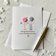 Load image into Gallery viewer, Congratulations on your  Wedding Anniversary- Personalised