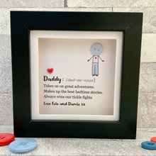 Load image into Gallery viewer, Dad Definition Personalised Mini Frame