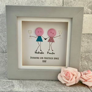 Friend Personalised  Mini Frame