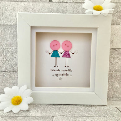 Friends Make Life Sparkle Mini Frame