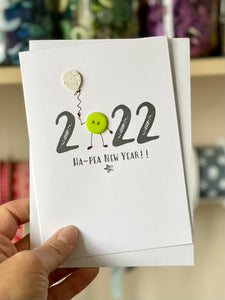 2022 Ha-Pea New Year Card -  Personalised