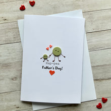 Load image into Gallery viewer, Hap-pea Father&#39;s Day Card