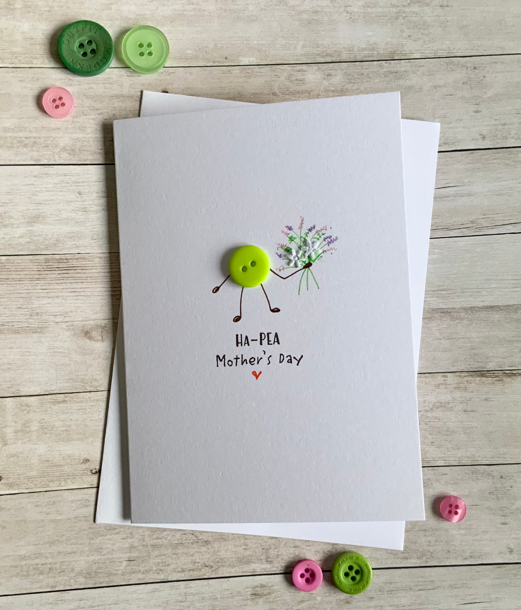 Ha-PEA Mother's Day Card