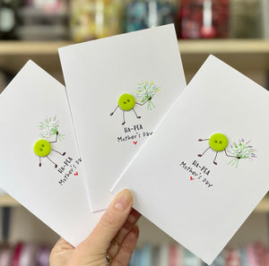 Ha-PEA Mother's Day Card