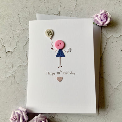 Happy 18th Birthday - Personalised