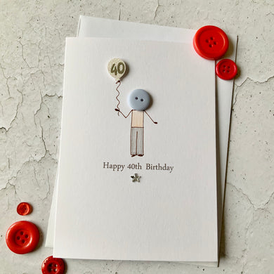 Happy 40th Birthday - Personalised