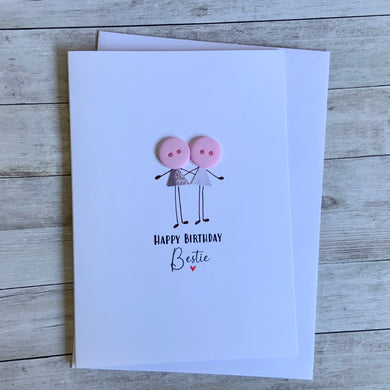 Happy Birthday Bestie - Personalised