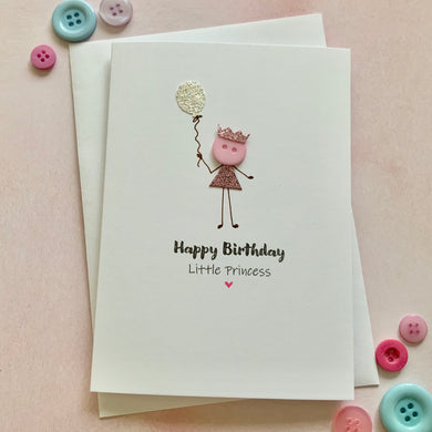 Happy Birthday Little Princess- Personalised