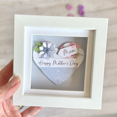 Happy Mother's Day Heart Mini Frame