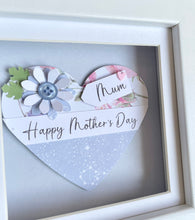 Load image into Gallery viewer, Happy Mother&#39;s Day Heart Mini Frame