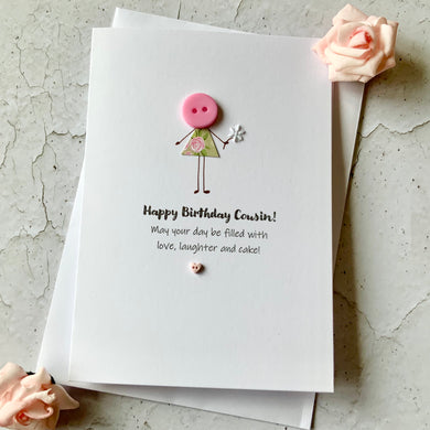 Happy Birthday Cousin Card