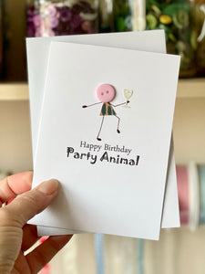 Happy Birthday Party Animal- Personalised