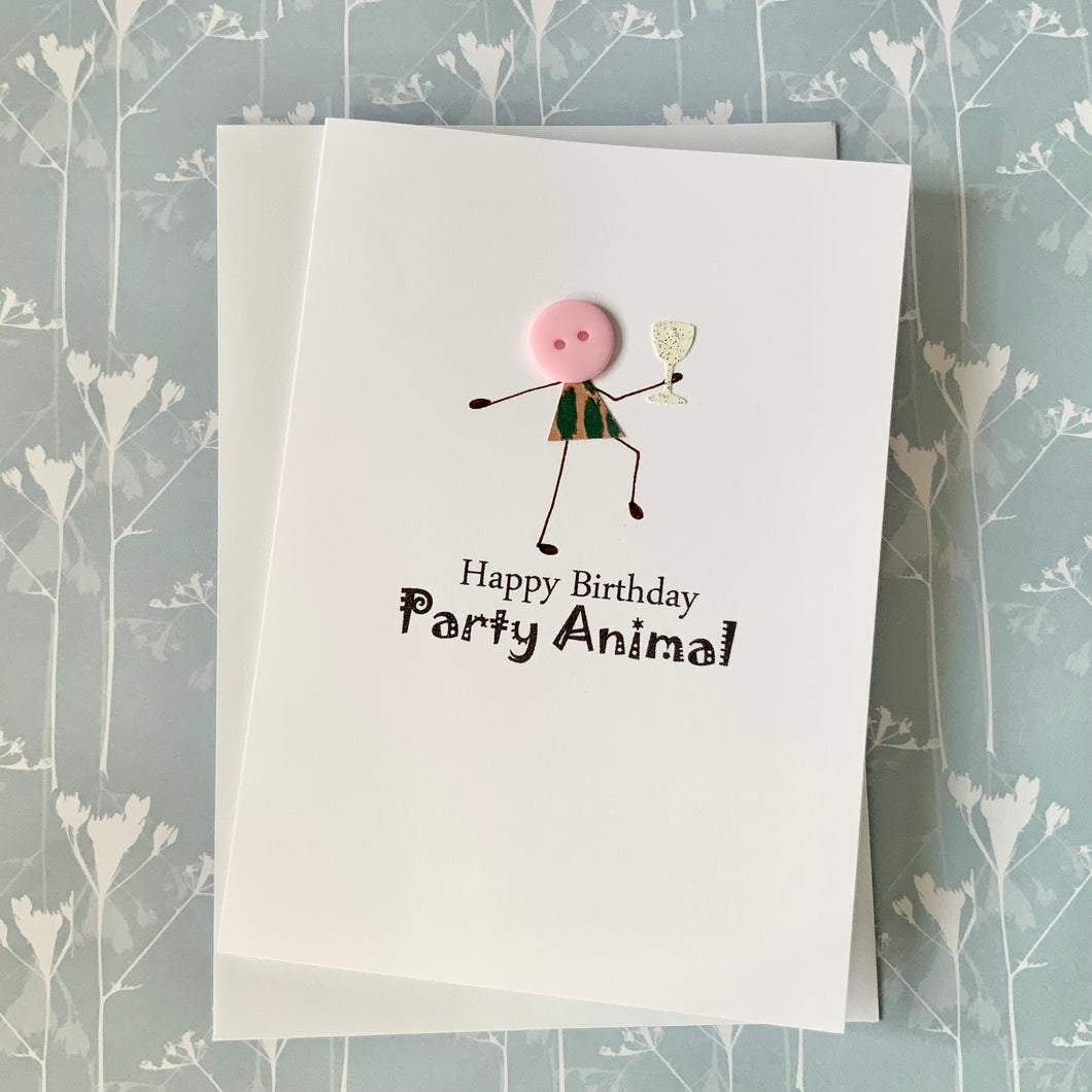 Happy Birthday Party Animal- Personalised