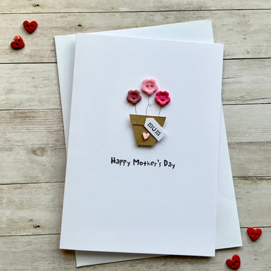 Happy Mother's Day Plant Pot Personalised