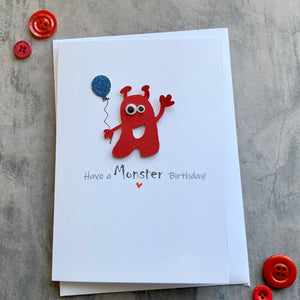 Have A Monster Birthday - Personalised
