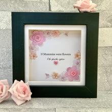 Load image into Gallery viewer, If Mummies Were Flowers Floral Mini Frame