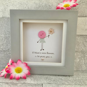 If Mums Were Flowers Mini Frame