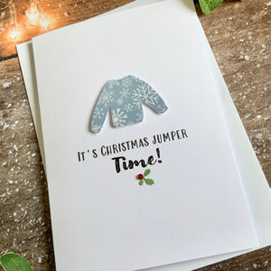 It's Christmas Jumper Time! Card