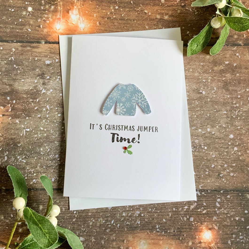 It's Christmas Jumper Time! - Personalised