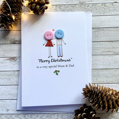 Merry Christmas To A Special Mum & Dad- Personalised