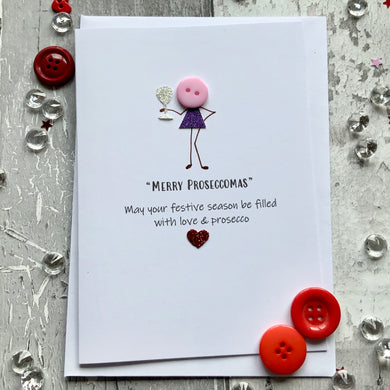 Merry Proseccomas Card