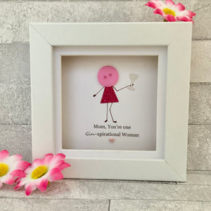 Mum, You're One GINspirational Woman Mini Frame