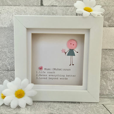 Mum Definition Mini Frame