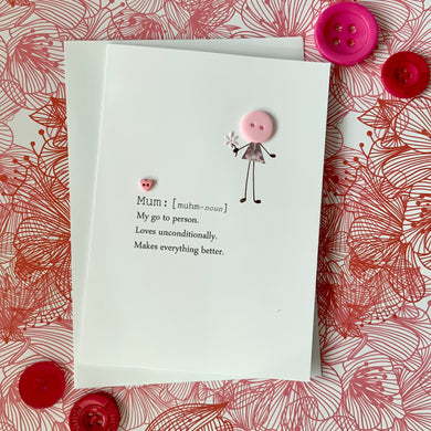 Mum Definition- Personalised