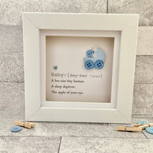 Load image into Gallery viewer, New Baby Boy Definition Mini Frame