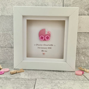 New Baby Personalised Mini Frame