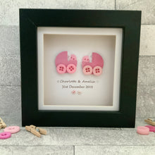 Load image into Gallery viewer, Twins Personalised Mini Frame