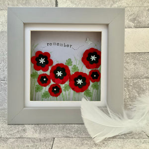 Remember  Poppy Mini Frame