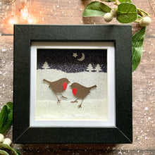 Load image into Gallery viewer, Sparkly Robins  Mini Frame
