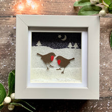 Load image into Gallery viewer, Sparkly Robins  Mini Frame